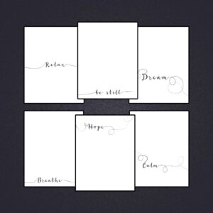 Calming Words Printable Posters